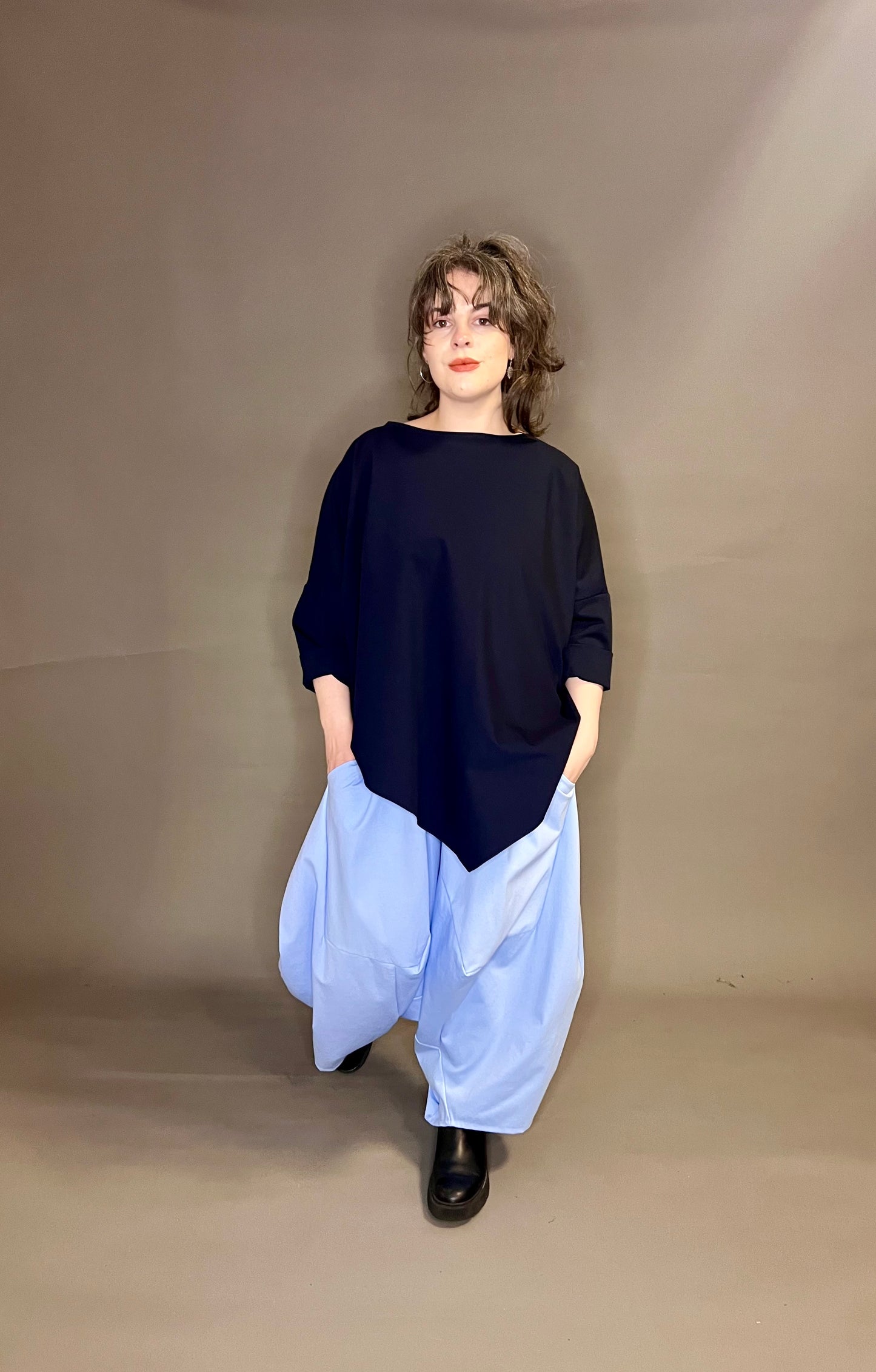 ID Clothing Poncho Style Top