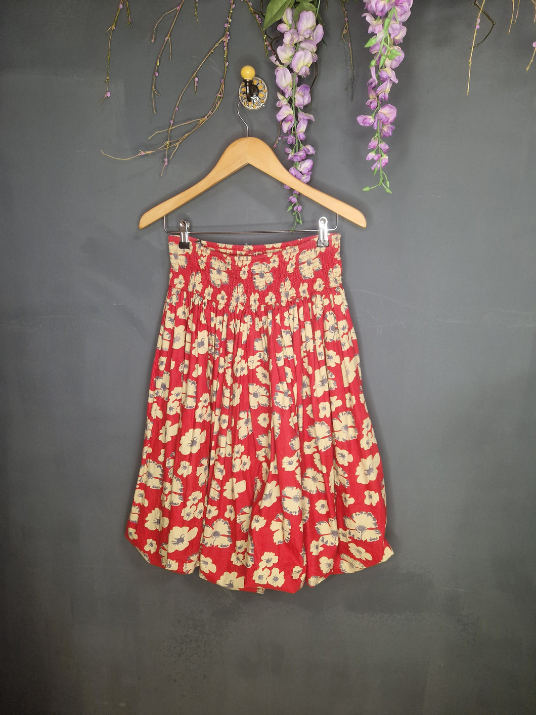 Another Girls Treasure, Ewa I Walla Red Floral Skirt.