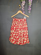 Load image into Gallery viewer, Another Girls Treasure, Ewa I Walla Red Floral Skirt.