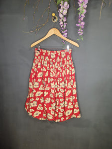 Another Girls Treasure, Ewa I Walla Red Floral Skirt.